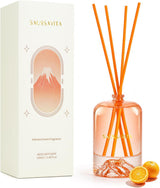 Volcano Reed Diffuser — Citrus — front view — SAUSSAVITA reed diffuser